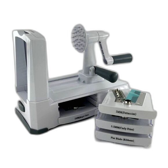 Mealthy SpiraSlicer 5 Blade Cleaning Brush Recipe/Owner Manual in Original Box - Picture 2 of 8